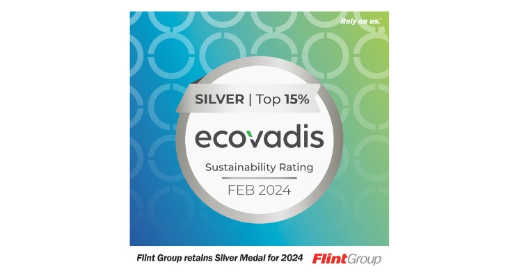 Flint Group Retains EcoVadis Silver Medal for 2024 - Ink World magazine