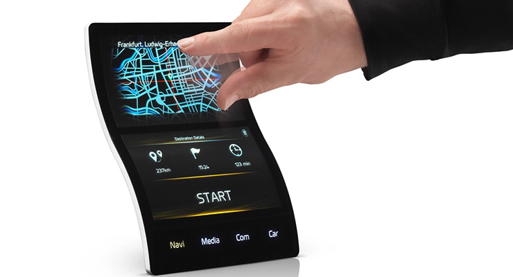 Dimensional Auto Display Continental Sees Opportunities for Curved Automotive Displays - Ink ...