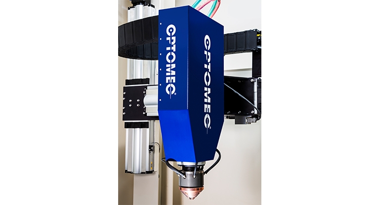 Optomec Unveils New LENS Laser Deposition Head - Ink World magazine