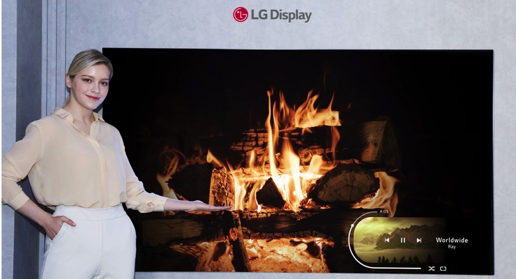 LG Display Unveils Next-Gen OLED TV Display with Improved Picture ...