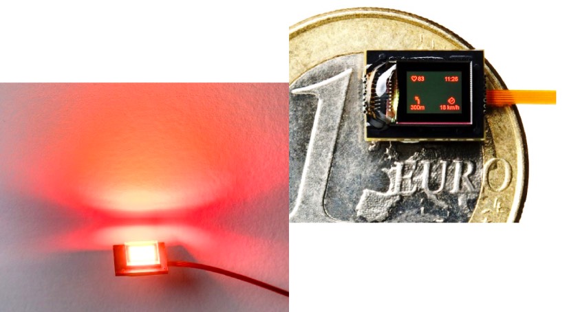 Fraunhofer Creates Bright & Efficient Red OLED Microdisplay