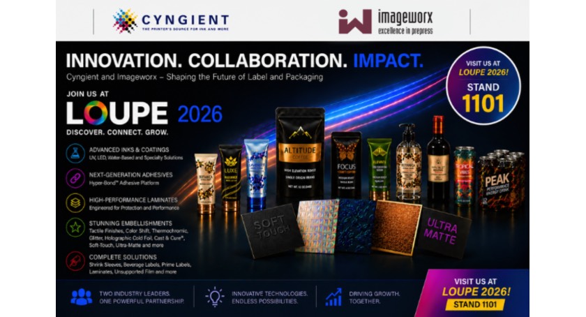 Cyngient & Imageworx Showcases Label Innovations at LOUPE Americas