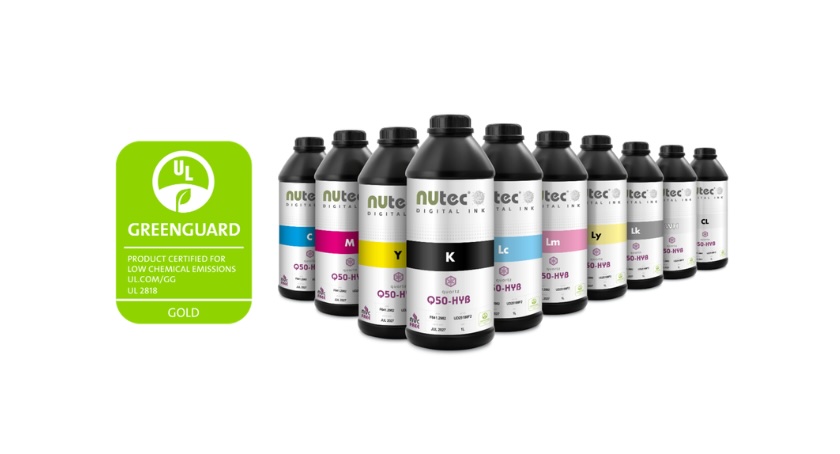 NUtec Digital Ink Receives Another GREENGUARD Gold Certification